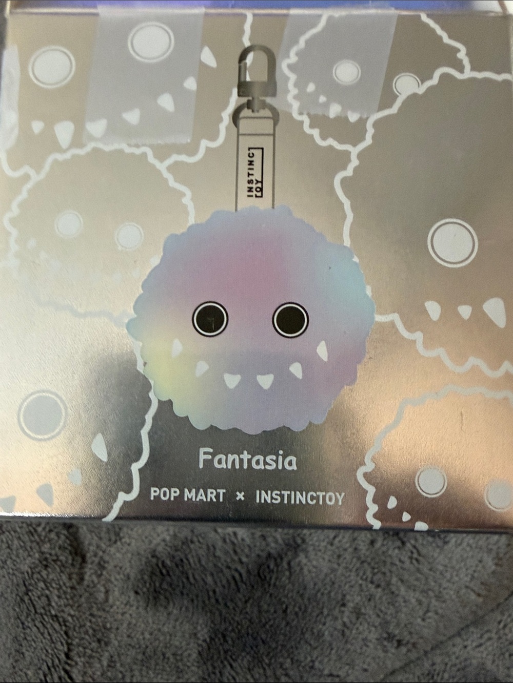 SUPER SECRET!!! MonstercFluffy “ Light Angel” Keychain Charm. Instinctoy - Picture 4 of 6